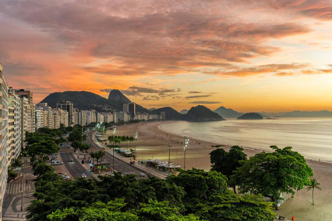 Viagem corporativa para o Rio de Janeiro.