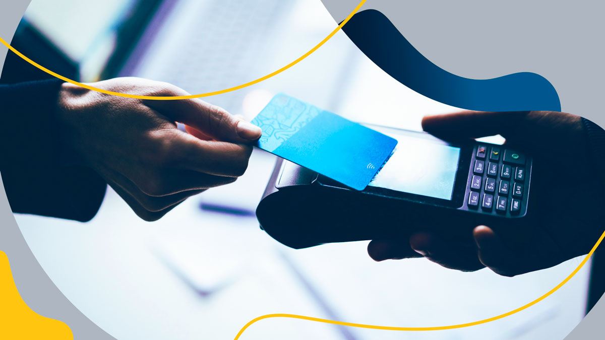 Pagamento digital por meio de um VCN.