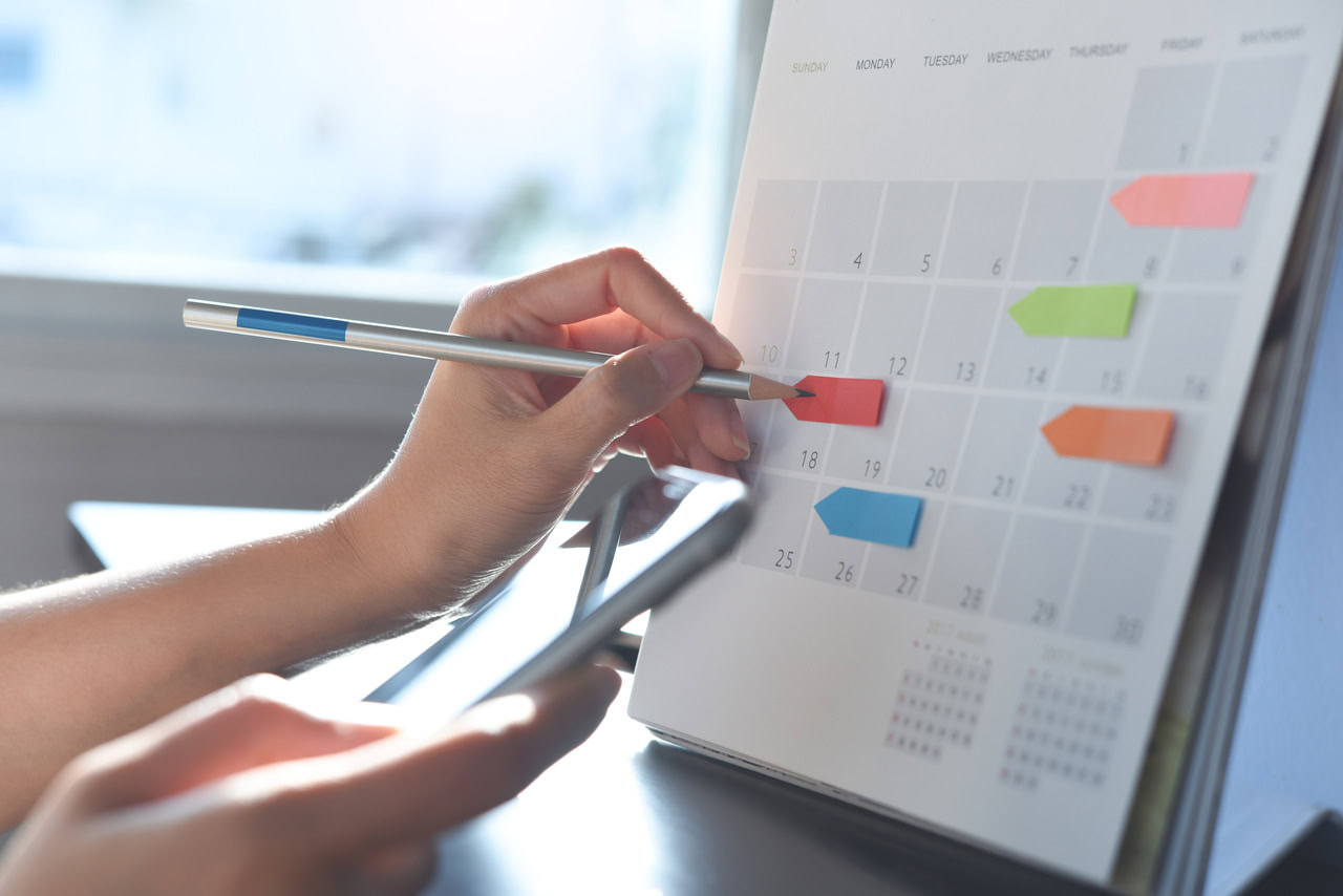 calendário de eventos corporativos em 2025